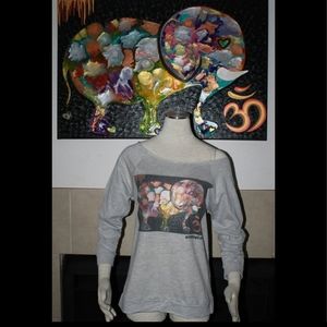 "Drip Ele" Terry Dolman Sweater